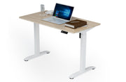 white standing desk adjustable 